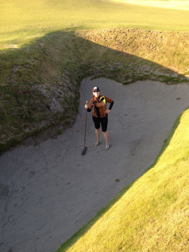 Danielle Tucker 18th Hole Bunker Chambers Bay